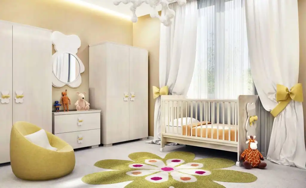 neutral nursery accessories