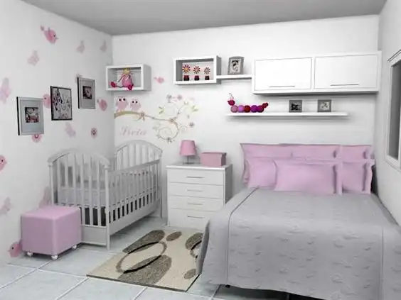 how do i combine master bedroom and nursery