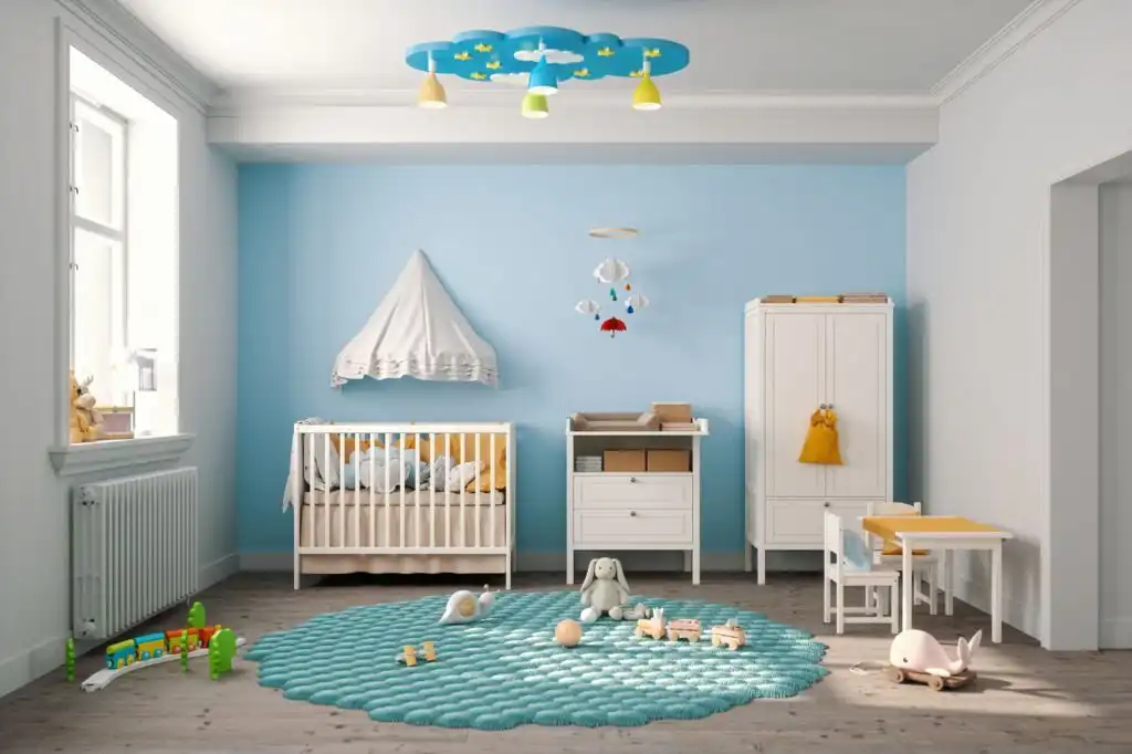 Modern baby boy room ideas