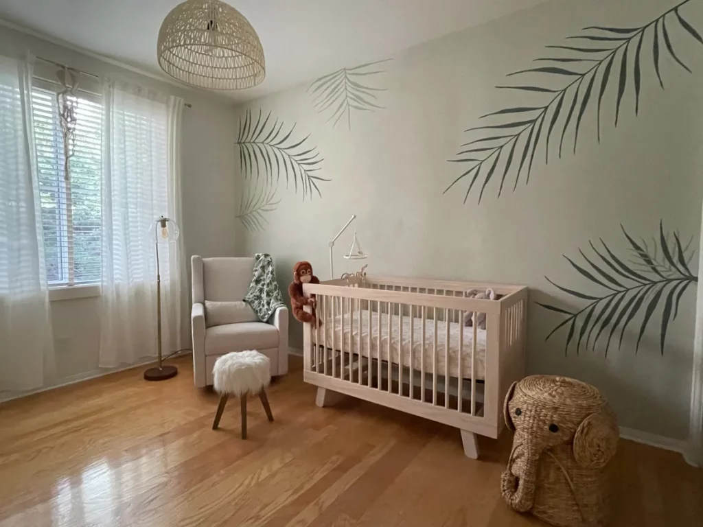 a neutral modern safari nursery for atlas