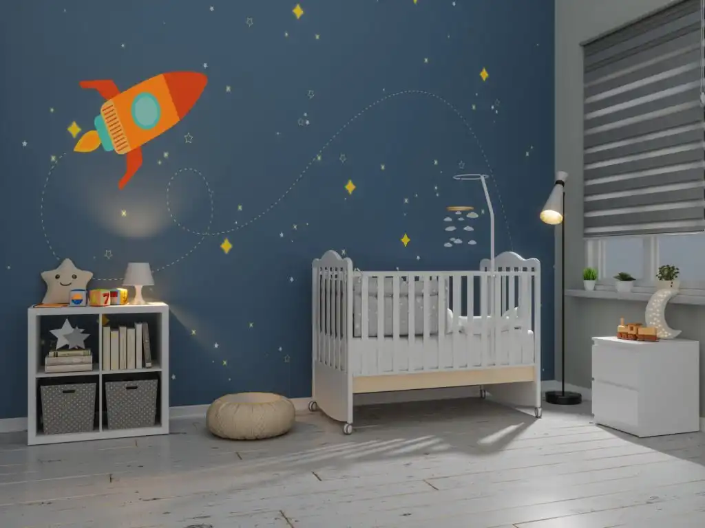 baby nursery wallpaper