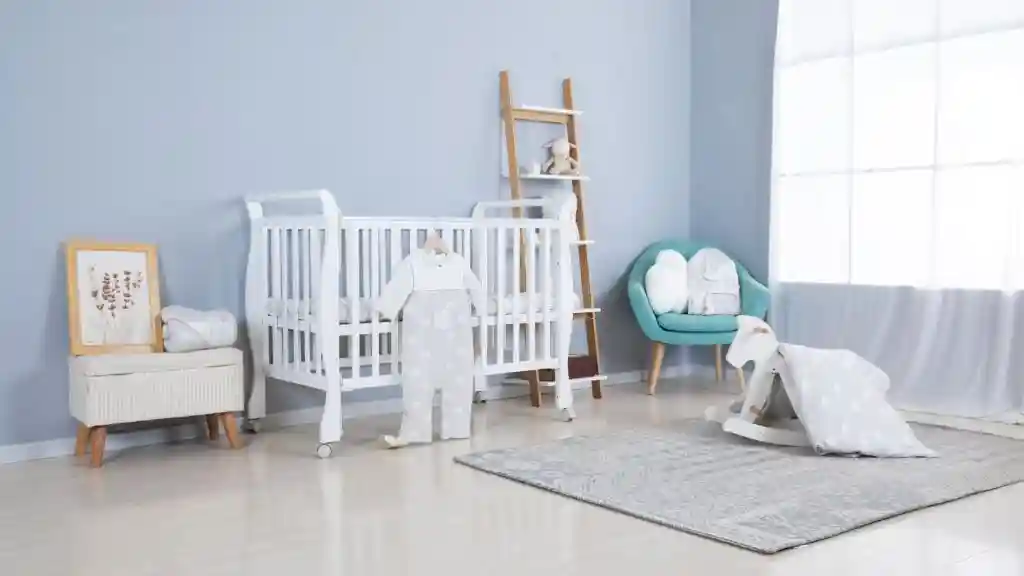 woodland baby boy nursery