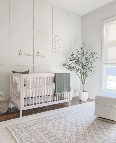 15 striking white nursery ideas