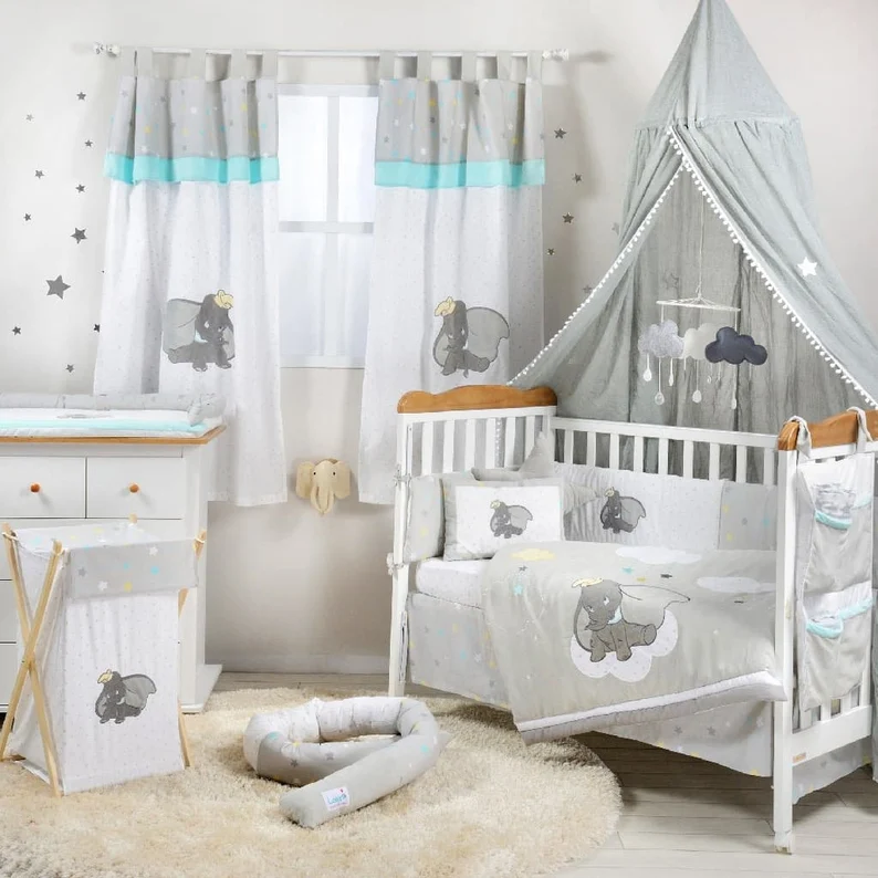baby dumbo nursery decor