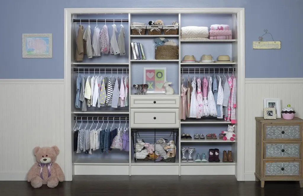 how do you turn a closet into a nursery