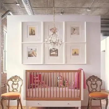 how do you hang wall decor in a nursery