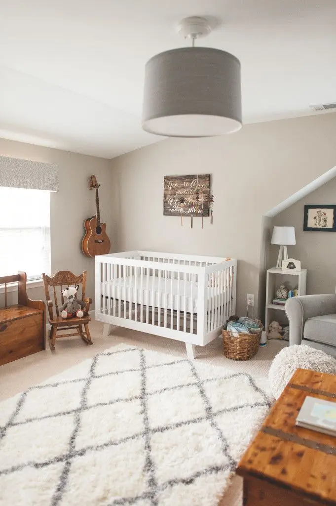 baby modern vintage nursery: a timeless charm