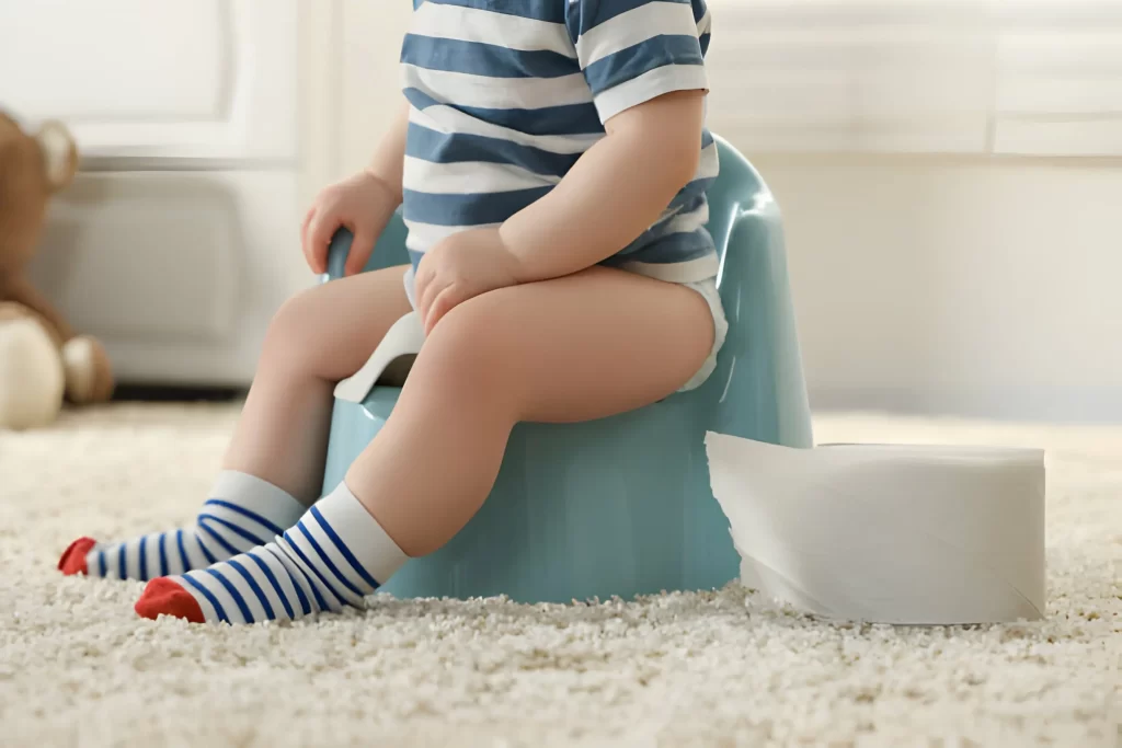 average age of potty training